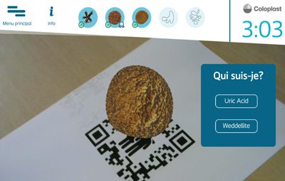 Application de réalité augmentée pour Coloplast