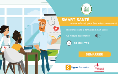 Un module Digital Learning pour sensibiliser sur les dispositifs liés à la santé en France