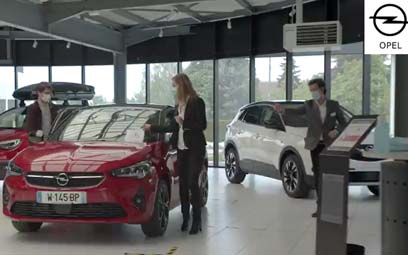 Tournage d’une seconde vidéo pour Opel France