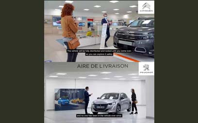 Peugeot and Citroen : safety and health measures videos