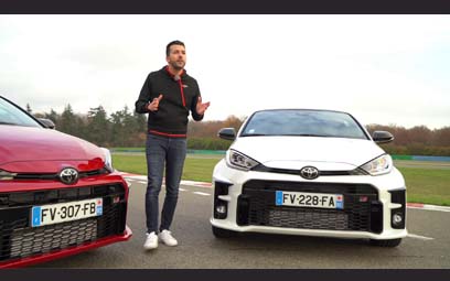 Digital training for the GR Yaris and GR Supra