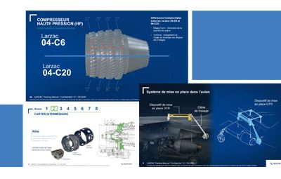 Safran Aircraft Engines – Redesign of on-site training materials