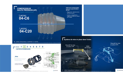 Safran Aircraft Engines – Redesign of on-site training materials