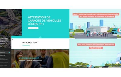 Groupe Promotrans – Refonte parcours de formation « Attestation de Capacité Transport de Marchandises, véhicule léger (-3,5 T.) »