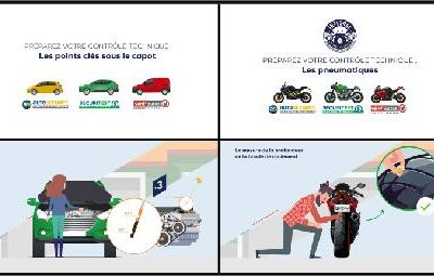 AutoSécurité, Sécuritest et Verif’autos (enseignes du groupe SGS) – Vidéos Motion Design : Préparer le contrôle technique